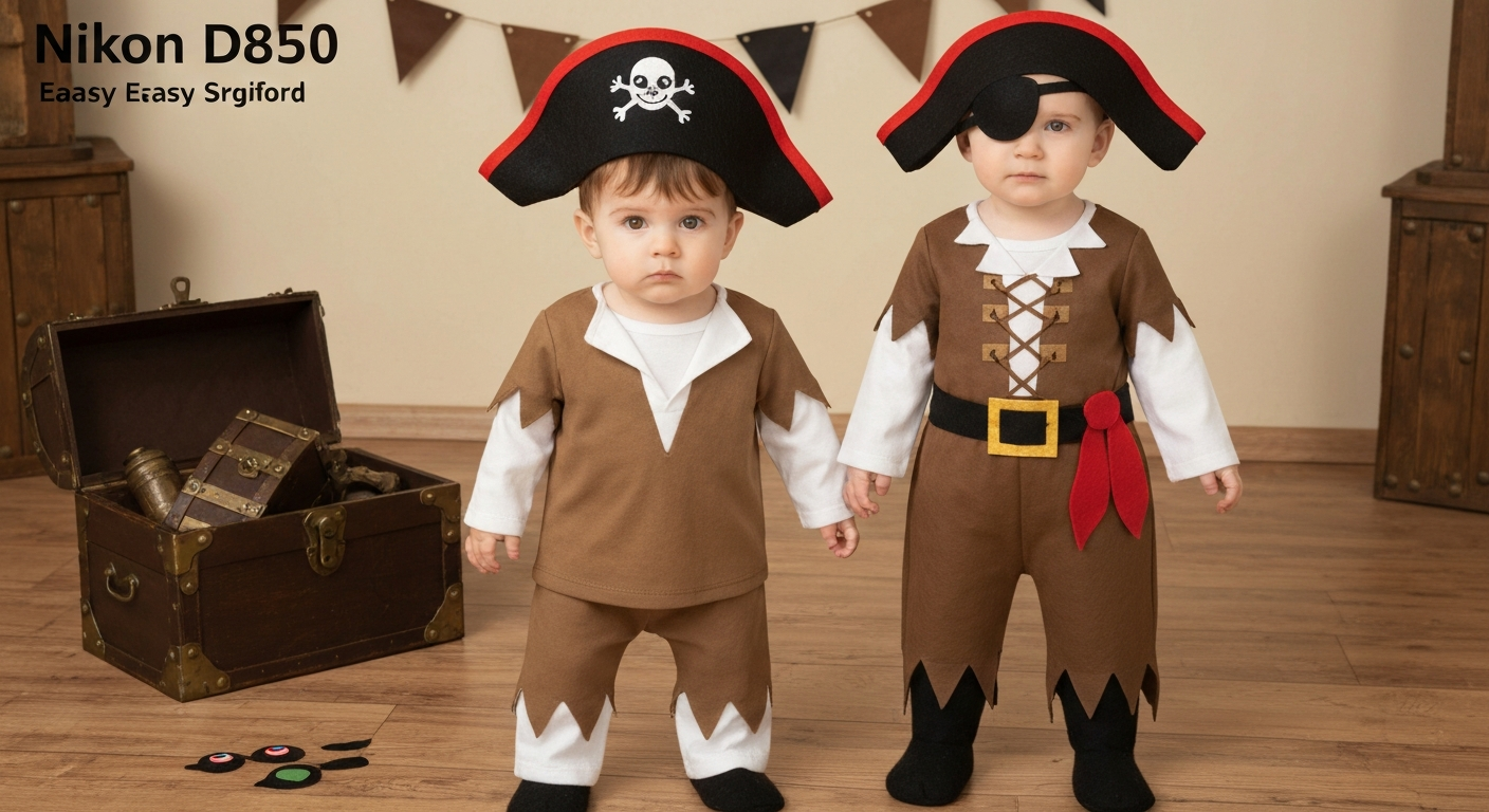 Jak zrobić dziecku strój pirata? Krok po kroku 2